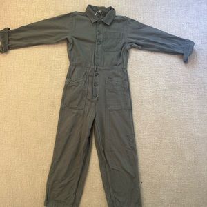 Free People Canvas Jumpsuit